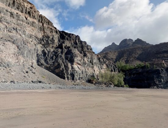 Guigui nuce beach, La Aldea de San Nicolás, Gran Canaria