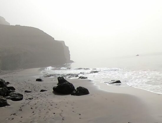 Guigui nuce beach, La Aldea de San Nicolás, Gran Canaria