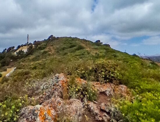 Outdoor sex on the top of Monte Luz, Las Palmas, Gran Canaria